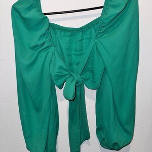 Green Women's Top